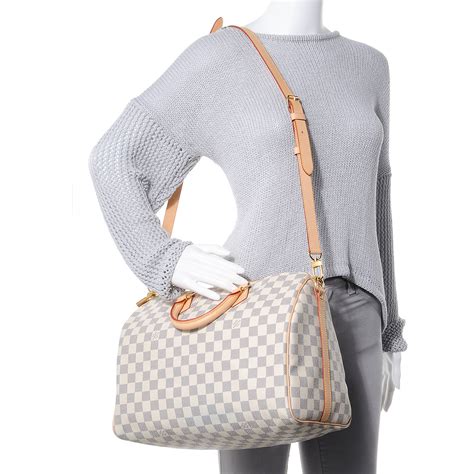 louis vuitton damier azur speedy 35|louis Vuitton Speedy 30 crossbody.